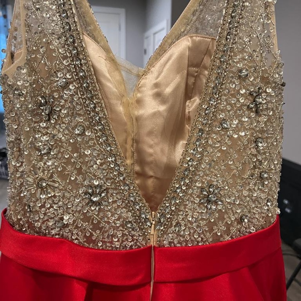 backless gown. - Picture 3 of 4